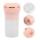 4Stk Kompakter USB Saftbecher Pink Tragbarer Aus Stk 10