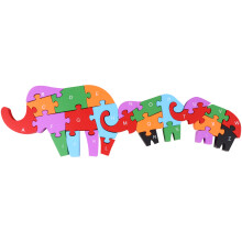 3Pièces Puzzle Bois Assorti Pour Enfants Jeu Éducatif Et