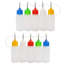 50Pièces Bouteilles Squeeze Colle Précise Pointe Fine Pour Travaux