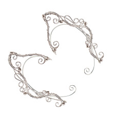 3Paires Clips Oreilles Argent Chic Perçage Cadeau Idéal Femme