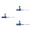 3Ensembles Kit Hydraulique Bleu Alliage Compatible Auto 10
