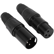 20 Sztuk 3Pin Xlr MęSki na żEńSki PrzedłUżAcz Mikrofonu Kable Mikrofonowe Wtyczka Gniazdo Audio Mikrofon Adapter ZłąCza Audio