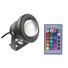 Luce Subacquea Incorporata Ad Alta Tensione 85-265v LED Floodlight RGB Fontana Piscina Stagno Acquario Faretto Lampadina Lampada A