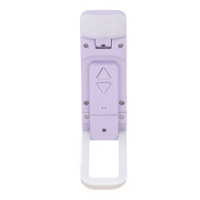 USB faltbare Lampe lila 500 mAh 1 W 3 Farben stufenlos