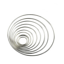 20Pièces Cercles Métal Argent DIY Pour Accessoires -Rêves