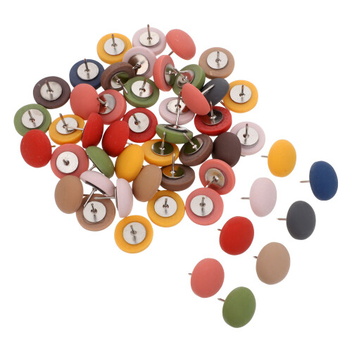 150Pièces Punaises Push Pins Résistantes Multicolores Pour 1