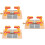 3Pcs Multi Colored Wooden Train Track Railing Barrier Model Playsets 9