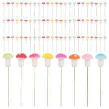 240Pièces Ornements Mini Champignons En Mousse Colorés Décoratifs