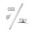 4Ensembles Réglette De Action Cordes Guitare Fourchette Argent 1