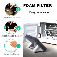 14PCS Dryer Bottom Filter Replacement 9164761 Foam Filter for T1 Heat Pump Tumble Dryer TKS850WP TKB150WP TCJ680WP