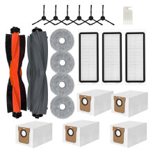 Ensemble D'Accessoires pour PièCes de Rechange pour Aspirateur Robot L20 Ultra / X20 Pro / X20 Pro