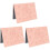 3Pcs Portable Pink Birth Certificate Holders for Babies 4