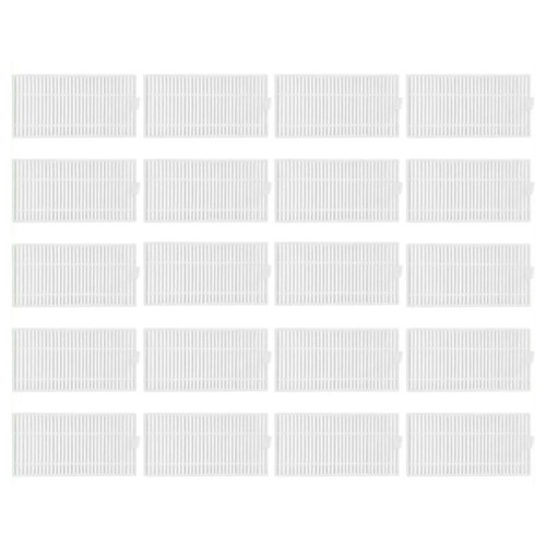 For  Robot Vacuum E5 / C108 Filter Robot Vacuum Cleaner Accessories Part 20PCS