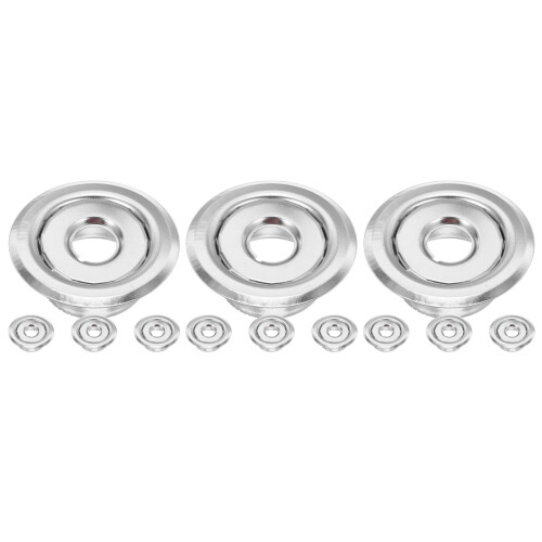 12Pièces Cache-Gicleur En Argenté Pour Usage Commercial 2
