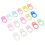 16Pièces Anneaux Tétine Silicone Multi , Adaptateurs 10