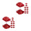 8Pièces Accessoires Cheer Pompons Pet Pour Danse Compétitions 9