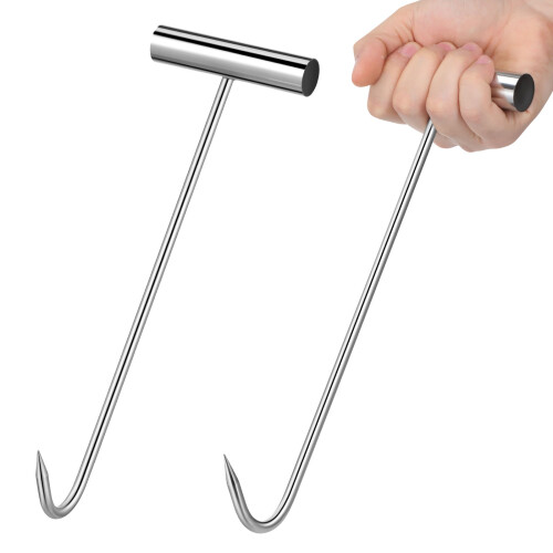 4Pièces Crochet Utilitaire Inoxydable Gris Pour Couvercles 1