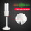 DC 24 V 3-Farben-LED-Turmlicht 9x29,5 cm 85 dB 5