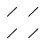 4Pièces Rapide Aluminium Noir Compatible Multiples 5