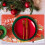 6Pcs Holiday Placemats Red Tableware Insulation Mats for Dining Table 3