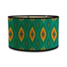 Lamp Shades Print Oval Lamp Shade 30x30x20CM Vintage Lamp Shades for Chandeliers and Floor Lamps D