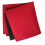 4Pcs Square Red Mahjong Table Mat Thick Cloth Noise-Reduction Game Mat 2