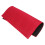4Pcs Square Red Mahjong Table Mat Thick Cloth Noise-Reduction Game Mat 3