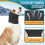 Hundeohrenschützer Grau M Waschbar Elastisch 3