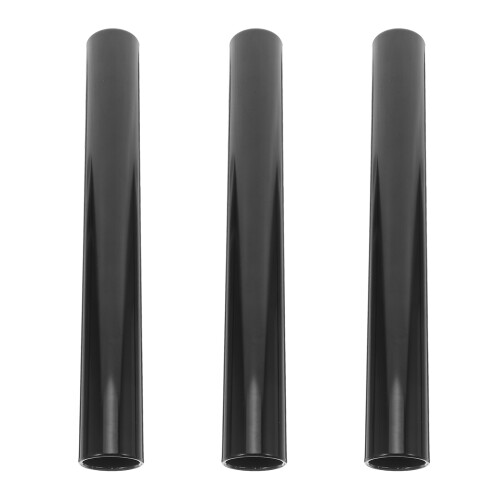 9Pièces Bâtons Relais Aluminium Noir Durable Pour Courses De Sprint 1
