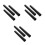 9Pièces Bâtons Relais Aluminium Noir Durable Pour Courses De Sprint 5