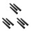 9Pièces Bâtons Relais Aluminium Noir Durable Pour Courses De Sprint 7