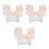 6Pièces Protections Sous-Aisselle Polyester Sport 4
