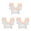 6Pièces Protections Sous-Aisselle Polyester Sport 5