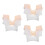 6Pièces Protections Sous-Aisselle Polyester Sport 10