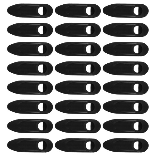100Pièces -Câbles Noir Fixation 1
