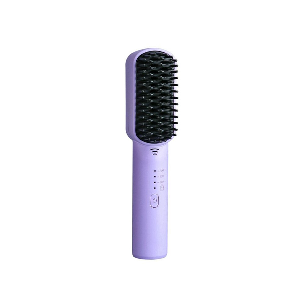 Wireless Hair Straightener Brush Negative Ions Do Not Hurt Hair Cordless  Hair Straightening Comb Hair Styling Tool