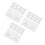 150Pièces Cartes De Placement Mariage Style Feuillage Élégant 7