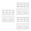 150Pièces Cartes De Placement Mariage Style Feuillage Élégant 10