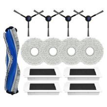 For DEBOT T30S COMBO Robot Vacuum Replacement Parts Main Roller Side Brush Hepa Filter Mop Pad Cloth Accessories