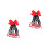 2Pièces Extensions Tressées Rouge Enfants Costume 5