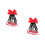2Pièces Extensions Tressées Rouge Enfants Costume 6