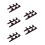 5Paires Porte-Batte Baseball Mural Polyvalent Noir, Usage 7