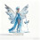 Βοημικό ακρυλικό standee με λουλούδια – 2D διακόσμηση επιφάνειας εργασίας 2