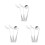 3Sets Silber Ergonomischer Löffel Gabel Für Ältere 9