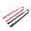 2 pièces sangle de levage de jambe rouge/noir 115,5 cm nylon 10