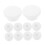 10 Pcs Basins Washbasin Overflow Drain Cover Multifunctional White 4