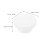 10 Pcs Basins Washbasin Overflow Drain Cover Multifunctional White 7
