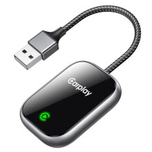 Car Wireless Carplay Box Plug& CarPlay Wired to Wireless Dongle Box