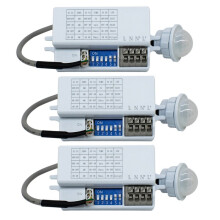 Motion Sensor Light 220V 110V PIR Presence Sensor for Lighting Delay Adjustable Movement Detector Lamp