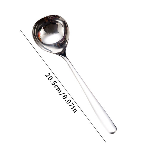 Stainless Steel Large Soup Spoon Long Handle 2